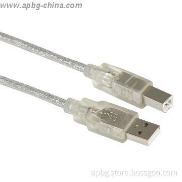 USB 2.0 Transparent Cable(AM to BM)